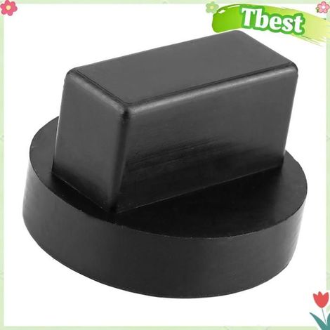 Tbest Coussinet en caoutchouc pour cric Coussin de Levage en Caoutchouc pour Cric, Protection de Point de Cric avec moto coffret (1/5)