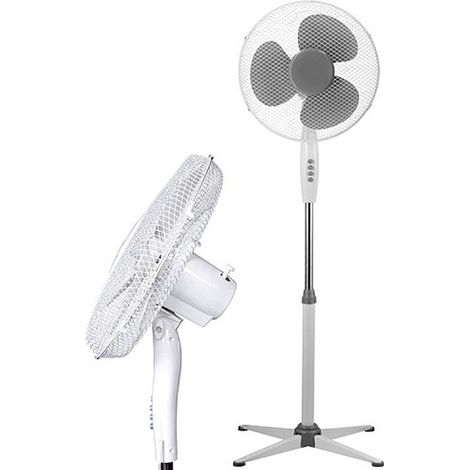Ventilatore a Piantana Aria Fresca Oscillante Pala40 Stabile 45w da terra Regolabile ventola rinfrescante (1/4)