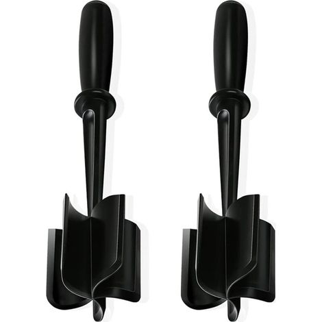 Hachoir à viande en deux pièces, machine à hamburgers, presse-purée – Nylon professionnel polyvalent résistant à la chaleur, hachoir à bœuf haché, ustensile de cuisine et gadget antiadhésif (1/5)