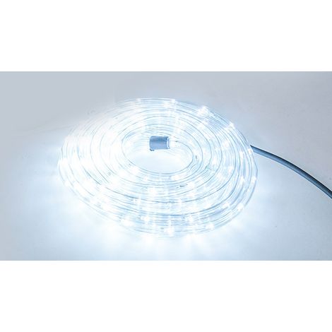 Luci di Natale Tubo Luminoso 240 LED 10m Luce Fredda