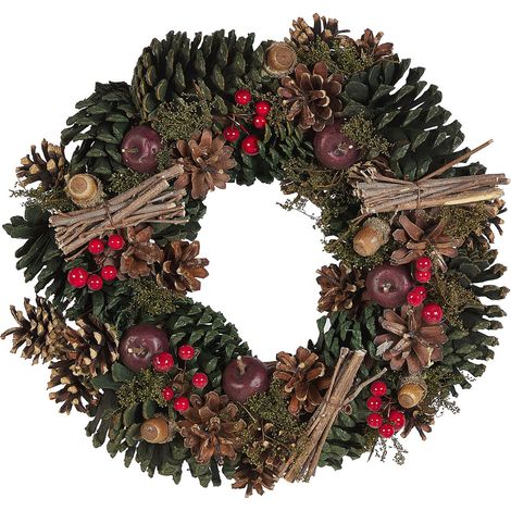 Christmas Wreath NURMES Green 35 cm