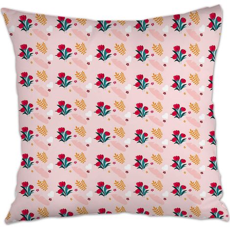 Housse de coussin 45x45 cm carrée lavable en machine pour naissance de bébé (1/5)