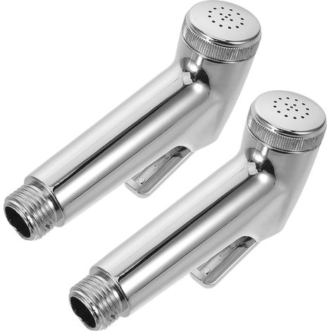 2 Pièces Pommeau Main Haute Pression Argenté Abs pour Camping-car (1/5)