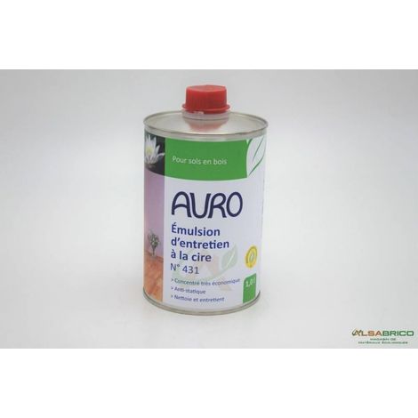Émulsion d'entretien à la cire n°431 AURO, (1/2)