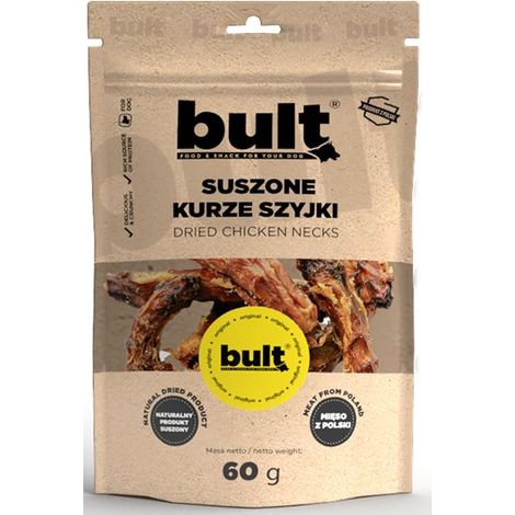 BULT snack per cani Colli di pollo essiccati 60 g