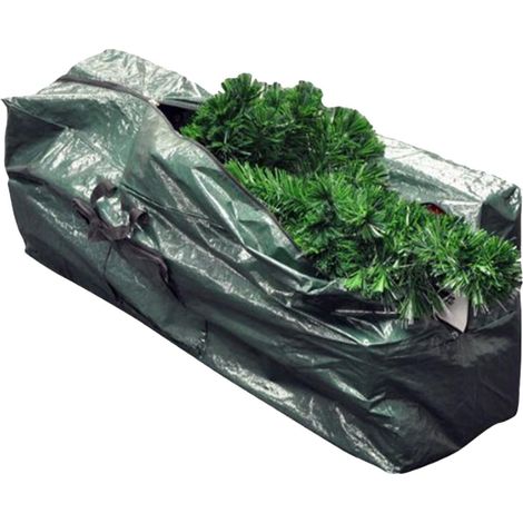 Lupex Shop - Custodia a sacco in plastica porta decorazioni di natale, albero di natale e varie oggettistiche, dimensioni: 72x72x142cm cod. 4314 (1/3)