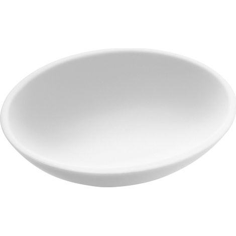 COSMIC Saku porte-savon blanc doux à poser sur plan (1/5)
