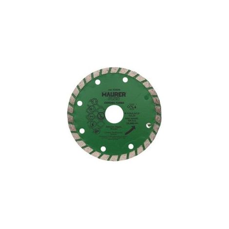 DISCO DIAMANTATO CORONA TURBO MAURER MM 115X2.2X22 (32800)