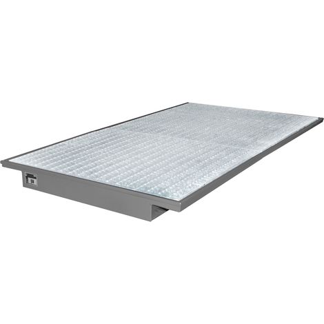 Bauer Einhängewanne EHW 2200, lackiert, Mausgrau