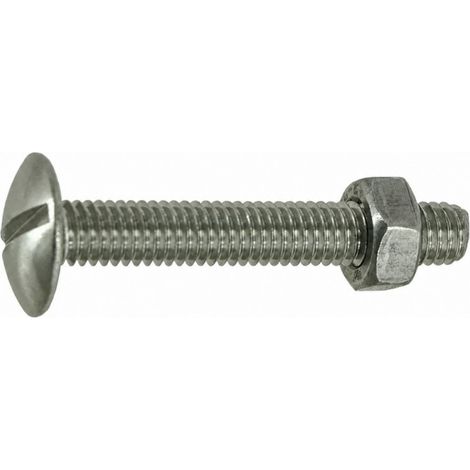 Bolzen Pfanne Edelstahl A2 8x40mm, 4 Stück.