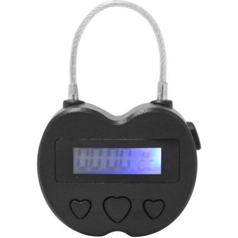 Temporizador electrónico multifunción para viajes, resistente al agua, recargable por USB, con candado temporizador temporal. (1/5)