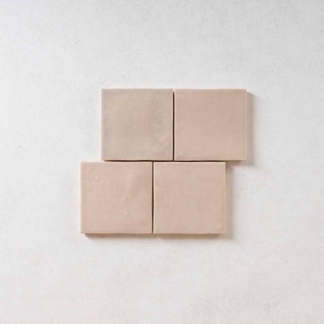 Carrelage Effet Zellige MANARA CLAY 10x10cm (0,44m2) Sahara White - Les Carreaux de Jean (1/3)