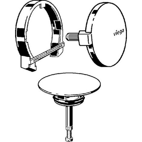 Viega Multicolor Bouton vidage baignoire (1/3)