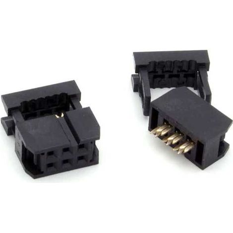 Connettore IDC femmina 6 vie