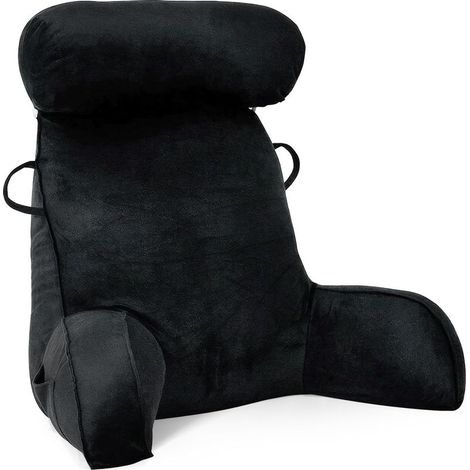 Coussin de lecture XL pour lit et canapé, avec traversin amovible, coussin de dossier pour adulte avec mousse à mémoire de forme pour lire, travailler, jouer, regarder la télévision, se (1/5)