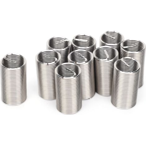 Lot de 10 inserts filetés mâles et femelles réducteurs, outil de réparation, fixation en acier inoxydable M16x1,53D (1/5)