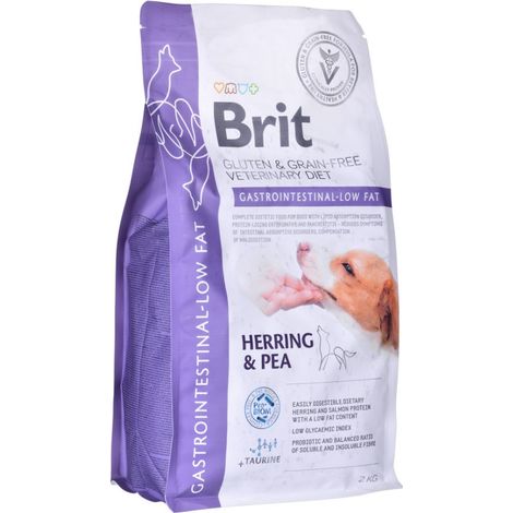 Brit Grain Free VET Diets Dog GastroLow Fat 2 kg (1/3)