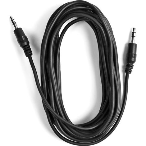 Ekon ECAJACK50MMK Audio-Kabel 5 m 3.5mm Schwarz
