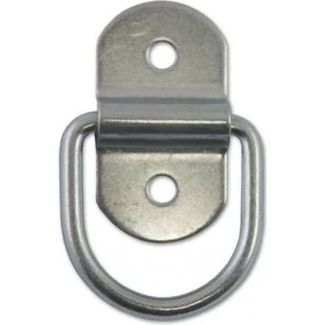 Verzurröse mit Zapfen, Durchmesser 5.5 mm, flach 32X58 mm, 2 Stück