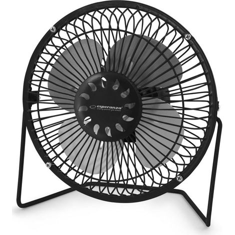 Esperanza 6" USB-Lüfter für Yugo, Schwarz (1/3)