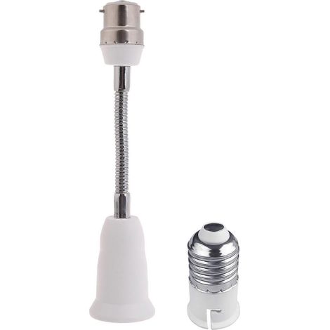 Adaptateur de douille B22 vers E27 pour lampe sur pied, réglable - 30 cm (1/5)
