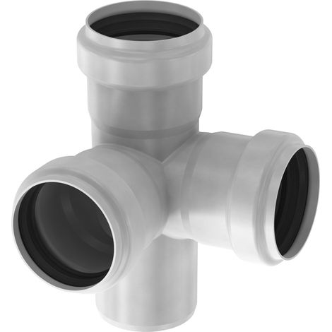 Tuyau AP 40 coude double branche 875° EPDM 1.4404