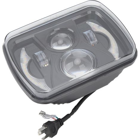 Geeignet für quadratische Autoscheinwerfer, LED-Tagfahrlichter, Scheinwerfer und Blinker wasserdicht, 12-48V.