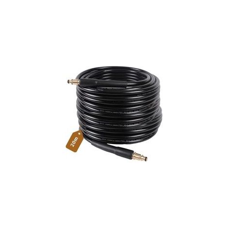 20M Tuyau Haute Pression pour Karcher K2 K3 K4 K5 K6 K7 Rallonge Tuyau de Rechange Flexible Haute Pression avec un Adaptateur en Laiton pour Flexible Karcher Nettoyeur Haute Pression