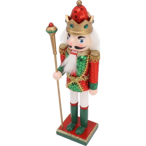 Dekorative Holzpuppe, 30 cm, Vintage-Stil, für Büro, Schlafzimmer oder Wohnzimmer. (1/5)