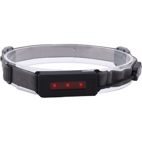 Lampe Frontale ABS - Batterie 1500 mAh - 3 Modes (Fort / Diffus / Rouge) - Étanchéité IPX4 - Usage Parcours Extérieur - 1 Pièce (1/5)