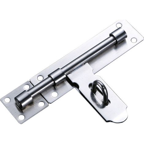 Verrou de porte, pêne dormant, loquet de verrouillage de porte, pêne coulissant en acier inoxydable