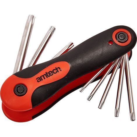 8 Piece folding Torx key set - I9069 (1/3)