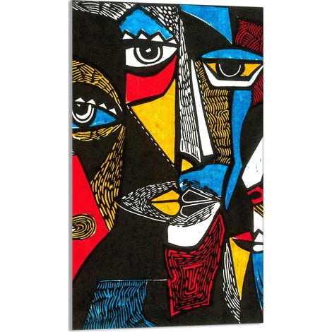 TAGLIERE IN VETRO 30x52 Pop Art (1/5)