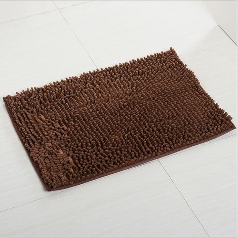 Maschinenwaschbar, weich und saugfähig, Chenille-Mikrofaser, rutschfest (1/5)