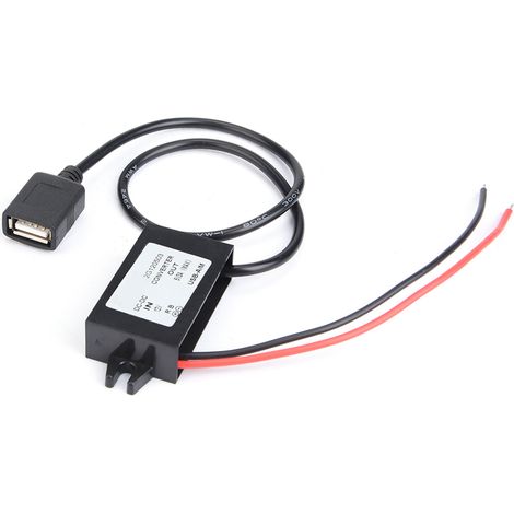 Module d'alimentation abaisseur de tension USB 12 V vers 5 V 3 A (DC-DC Buck Converter) (1/5)