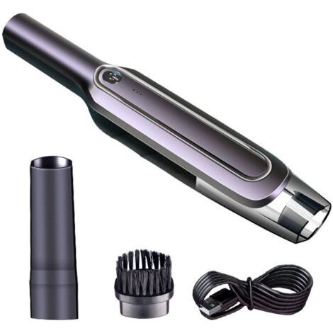Aspirador de Coche, Aspirador de Mano Inalámbrico, Aspirador Inalámbrico Portátil für Coche, Carga USB, 120W 4000mAh con Filtro Lavable für Hogar, Oficina, Coche (1/5)