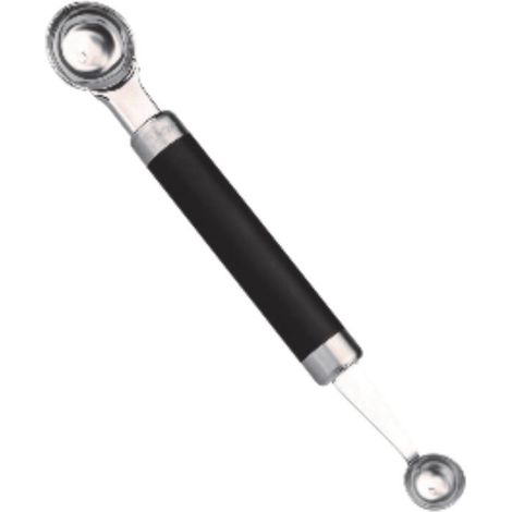FPLUS vaciador 28 mm.inox serie luxe , VACIADOR DOBLE
Mango tacto silicona.
Mejor agarre, incluso en mojado.