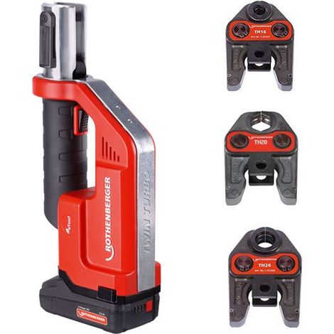 Rothenberger ROMAX COMTT PJ-SET TH16-20-26, 1X2AH,EU