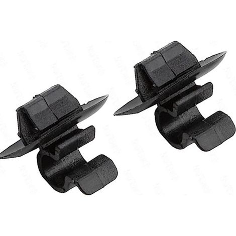 GARRYFIZH 2 clips de retenue de vérin de capot 792834, support, remplacement pour Citroën AX Evasion C2 C3 II C4 (1/5)