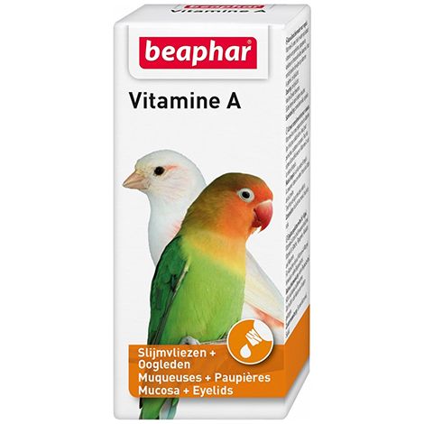Vitamina A Bephar per uccelli, 20 ml