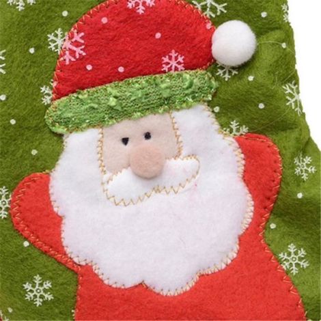 Santa chaussettes de noël sac cadeau décoration de Noël (1/4)