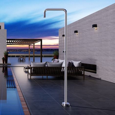 Imex -  Ducha Piscina Exterior Acero S.316 Acero Serie  Utah