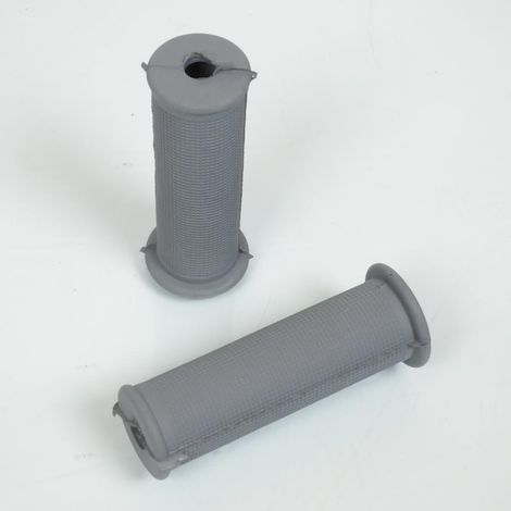 Paar graue Griffe Ø22/24mm 100mm für Moped neu Mofa cyclo moped (1/2)