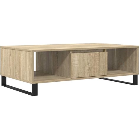 Maison Exclusive - Couchtisch Sonoma-Eiche 104x60x35 cm Holzwerks