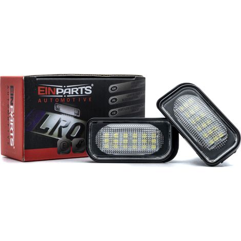 LED-Kennzeichenbeleuchtung 6000K Kaltweiß 12V Canbus für Mercedes W203, A209, W209, C209, R230, Chrysler Crossfire Coupé (1/5)