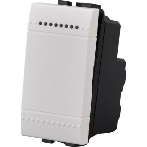 Serie Civile A2ZWORLD MBL Bianco Compatibile Con Bticino Living Light (Invertitore 1P 16A)