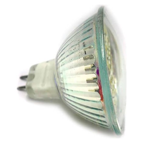 Lampada Led Dicroica MR16 4W 48 SMD 12V Bianco Freddo Basso Consumo