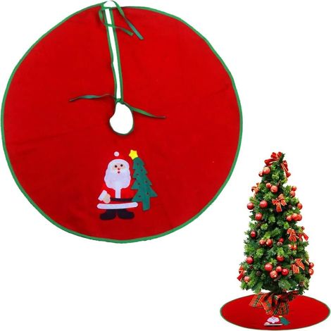 Jupe de sapin de Noël ronde, 60 cm, Chris (1/5)