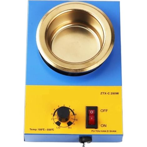 Pot De Soudure 150W 160W 280W 350W, Four De D'étain, Thermorégulation, Bain De Dessoudage 38mm/50mm/80mm/100mm(280W) (1/4)