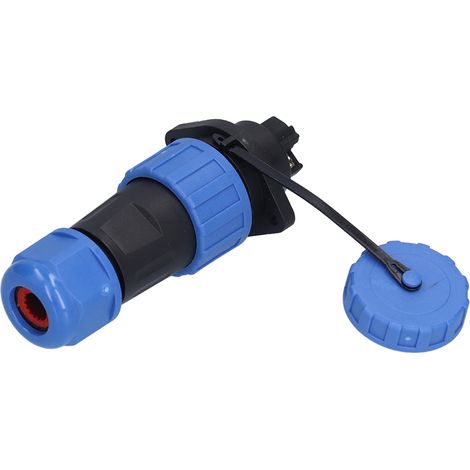 IP68 wasserdichter elektrischer Steckverbinder, 250 V 6–12 mm LP20 3-poliger Flanschstecker, Flugzeugstromversorgung (1/5)